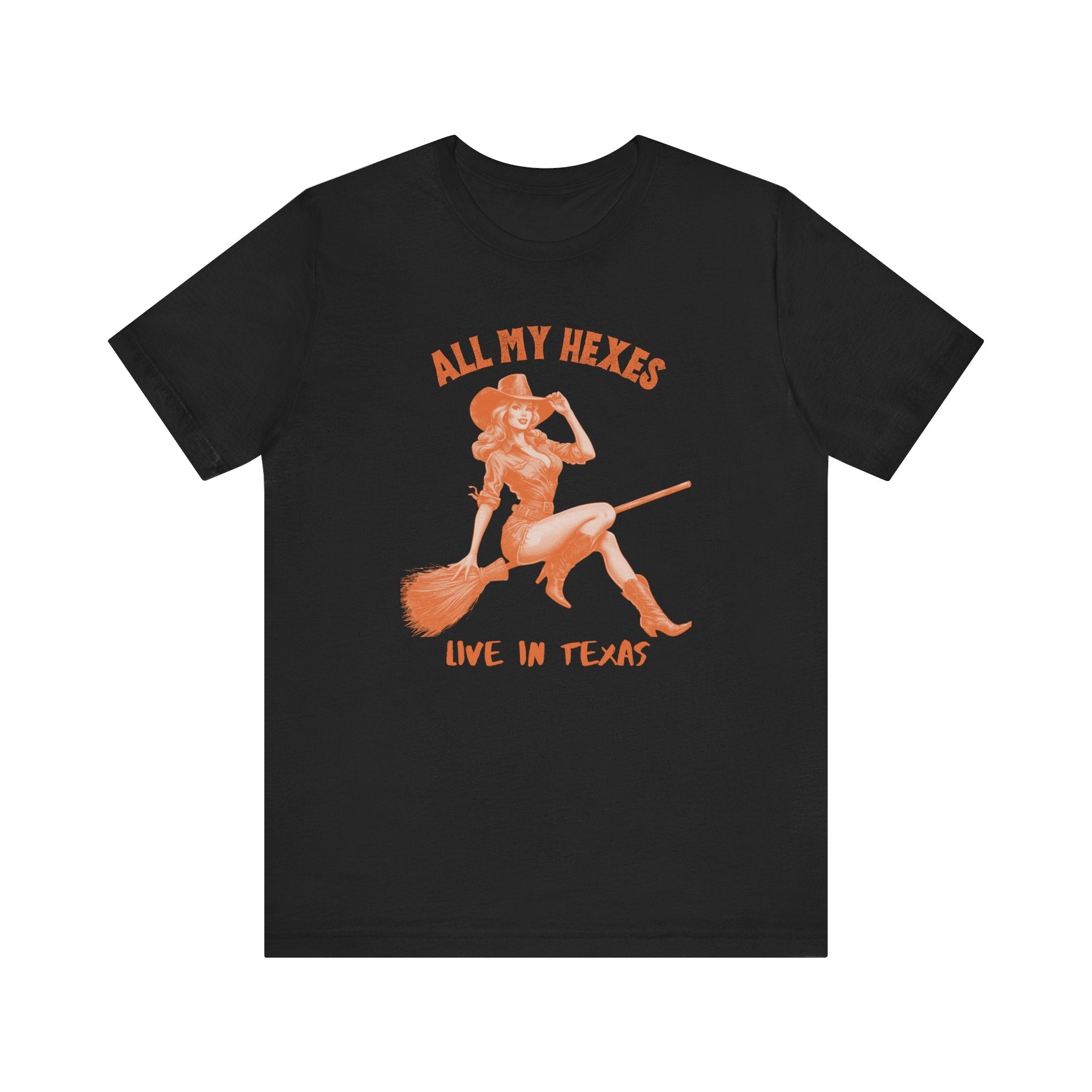 Witch Cowgirl Tee, Western Halloween T-Shirt, Witchy Vibes by PopCultureByDesign36