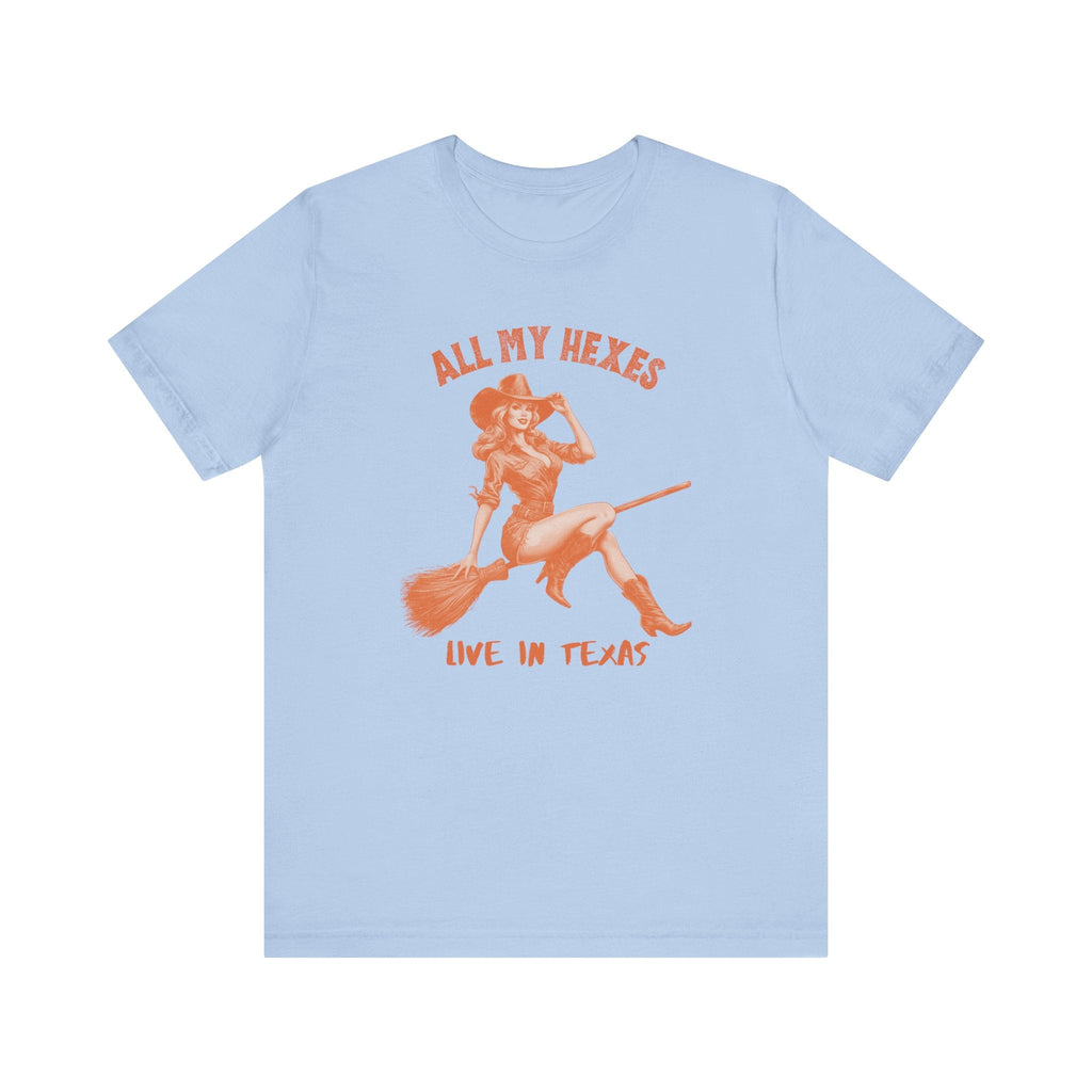 Witch Cowgirl Tee, Western Halloween T-Shirt, Witchy Vibes by PopCultureByDesign36