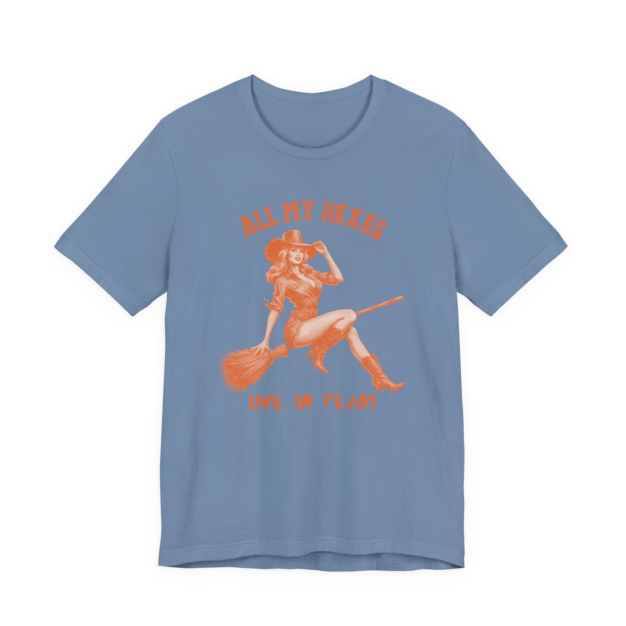 Witch Cowgirl Tee, Western Halloween T-Shirt, Witchy Vibes by PopCultureByDesign36