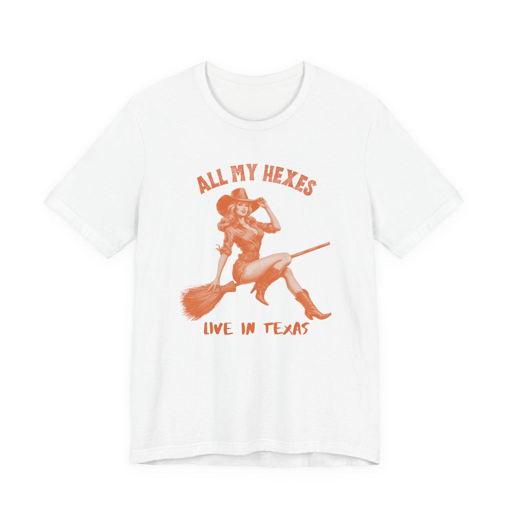 Witch Cowgirl Tee, Western Halloween T-Shirt, Witchy Vibes by PopCultureByDesign36