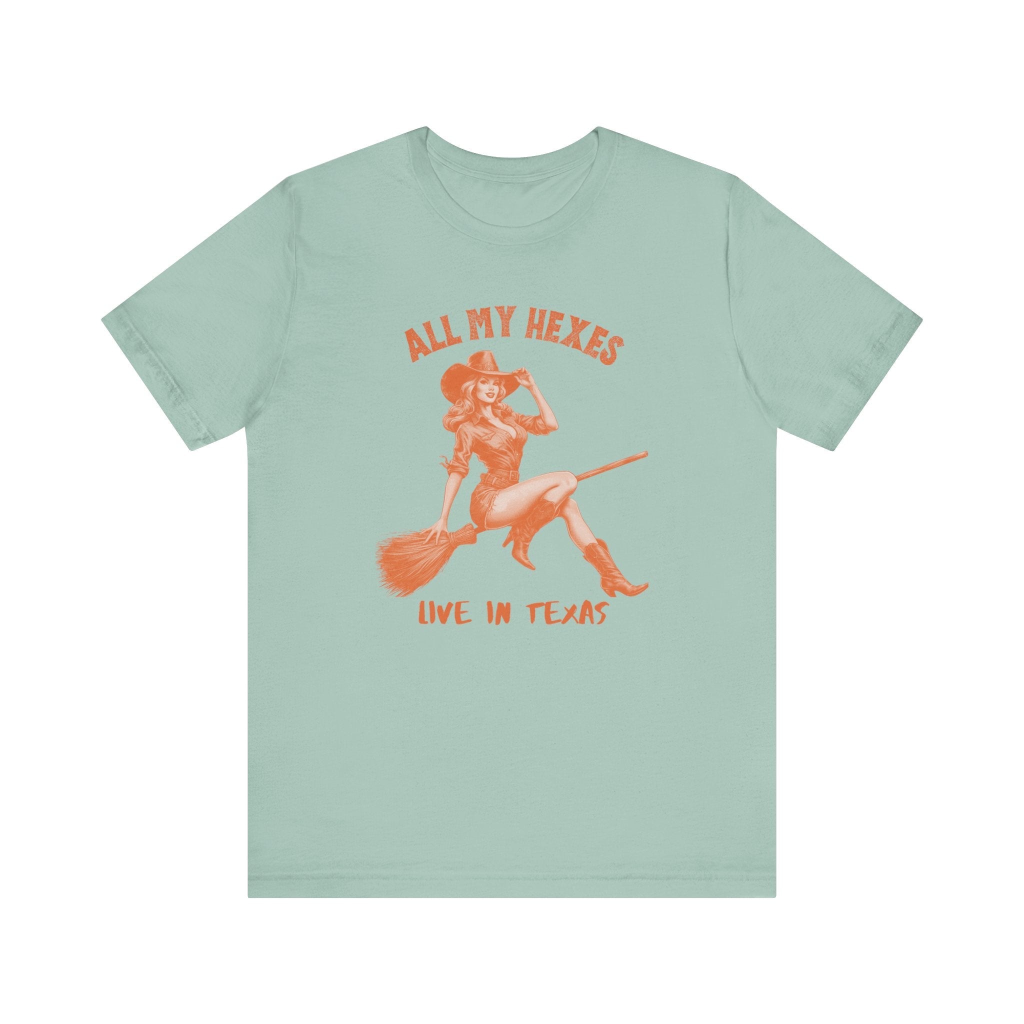 Witch Cowgirl Tee, Western Halloween T-Shirt, Witchy Vibes by PopCultureByDesign36