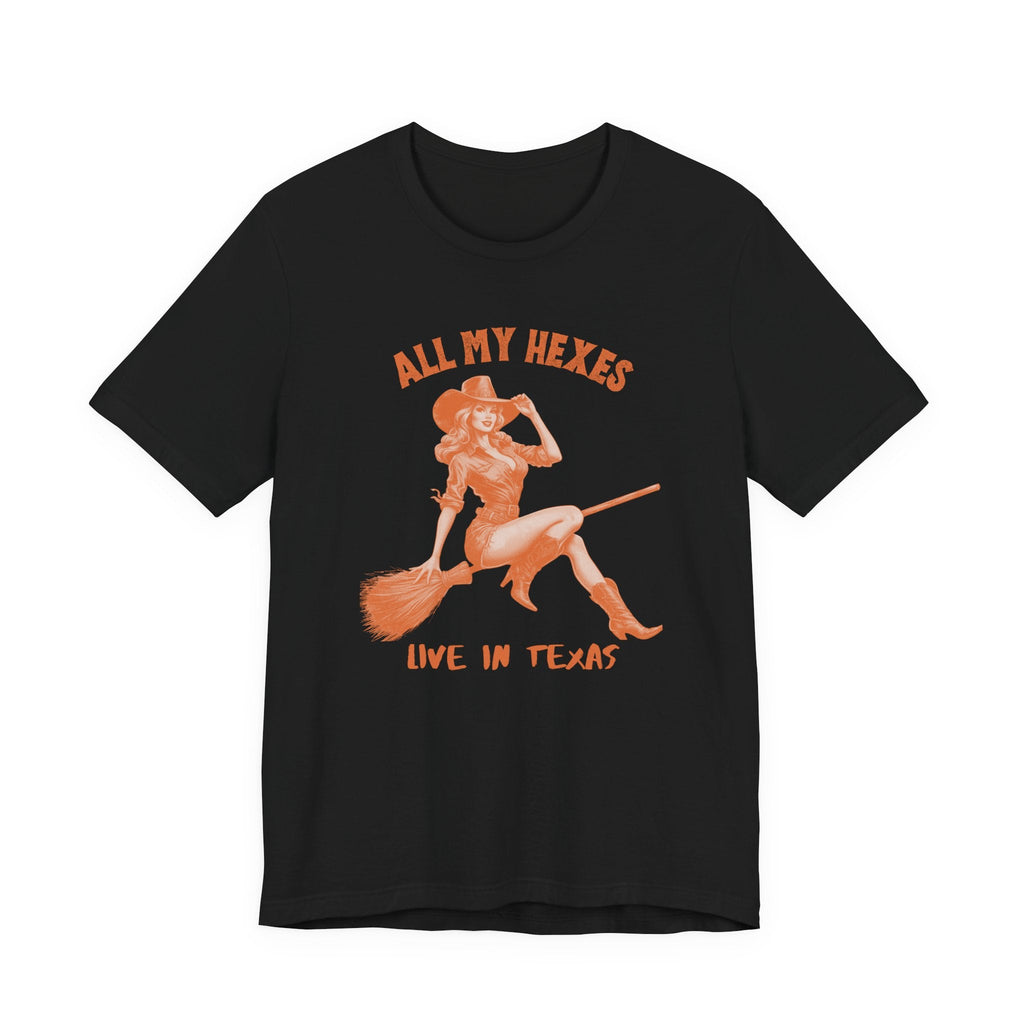Witch Cowgirl Tee, Western Halloween T-Shirt, Witchy Vibes by PopCultureByDesign36