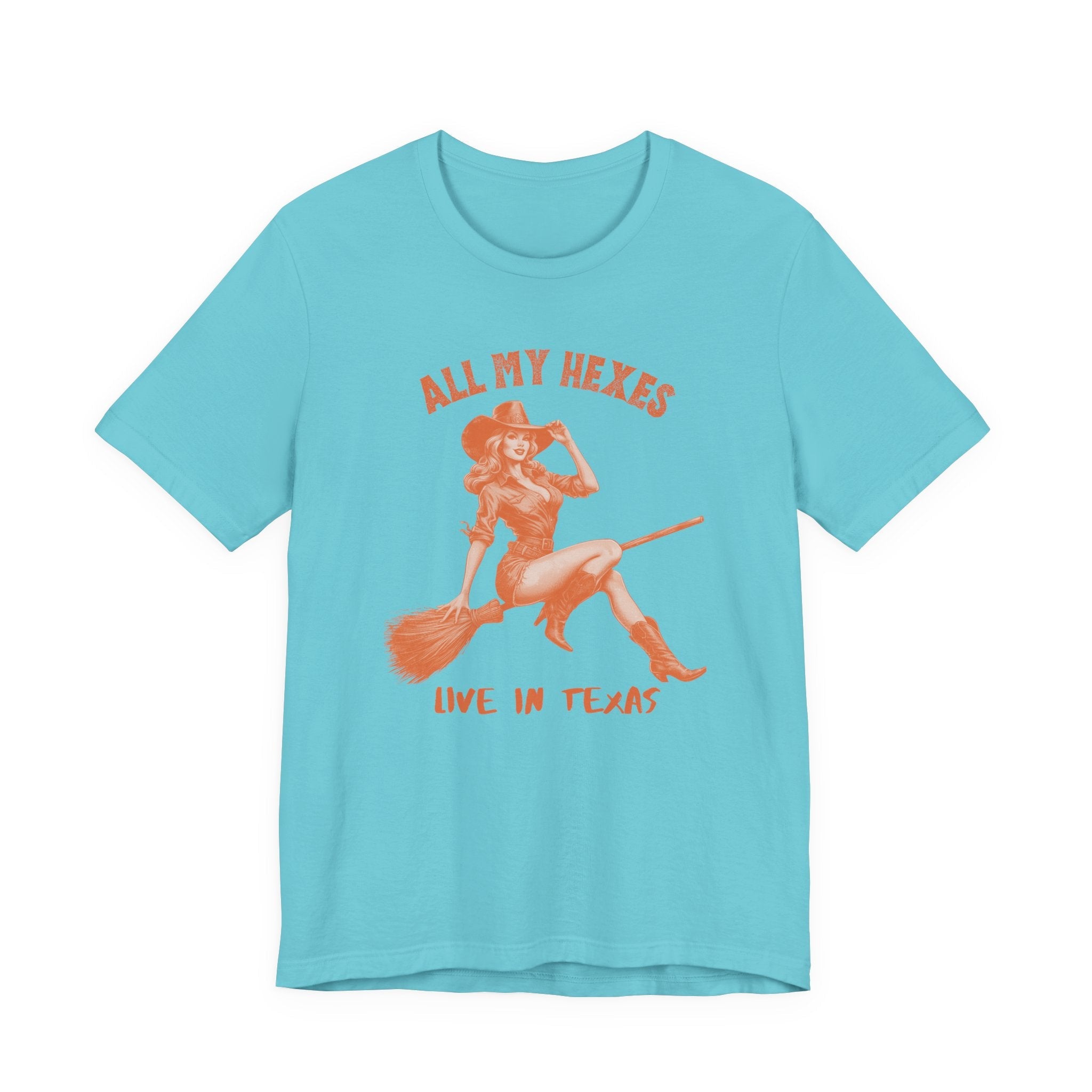 Witch Cowgirl Tee, Western Halloween T-Shirt, Witchy Vibes by PopCultureByDesign36