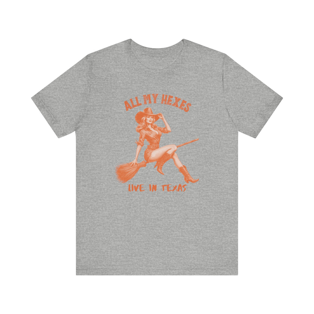 Witch Cowgirl Tee, Western Halloween T-Shirt, Witchy Vibes by PopCultureByDesign36