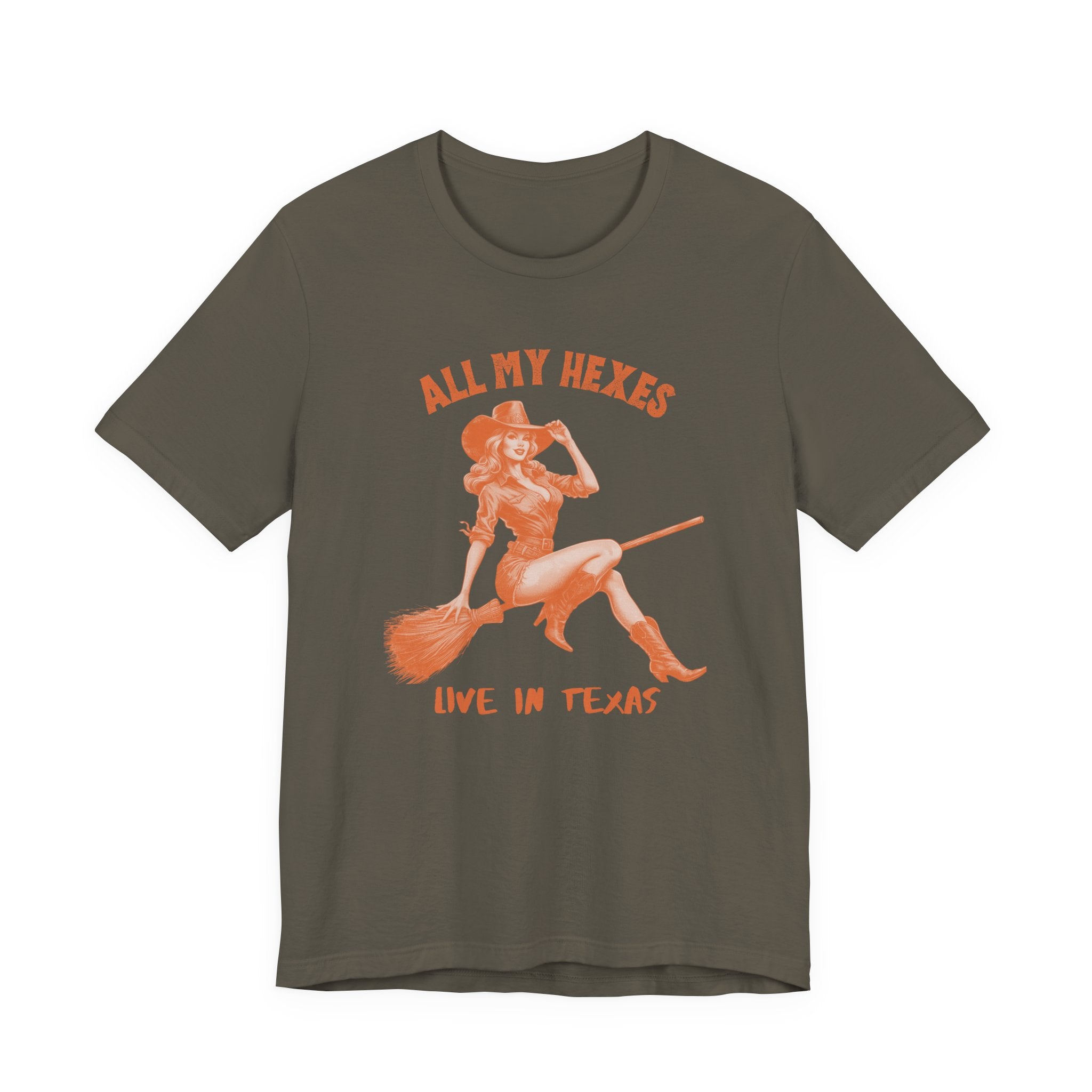 Witch Cowgirl Tee, Western Halloween T-Shirt, Witchy Vibes by PopCultureByDesign36