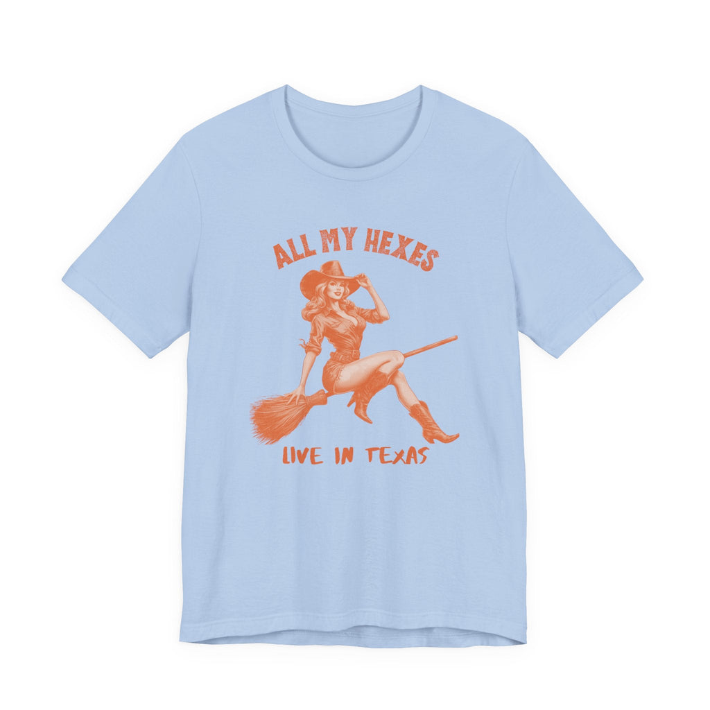 Witch Cowgirl Tee, Western Halloween T-Shirt, Witchy Vibes by PopCultureByDesign36