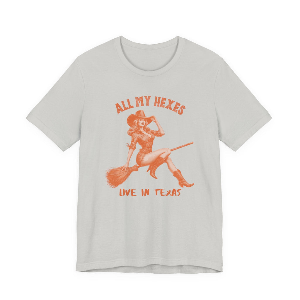 Witch Cowgirl Tee, Western Halloween T-Shirt, Witchy Vibes by PopCultureByDesign36