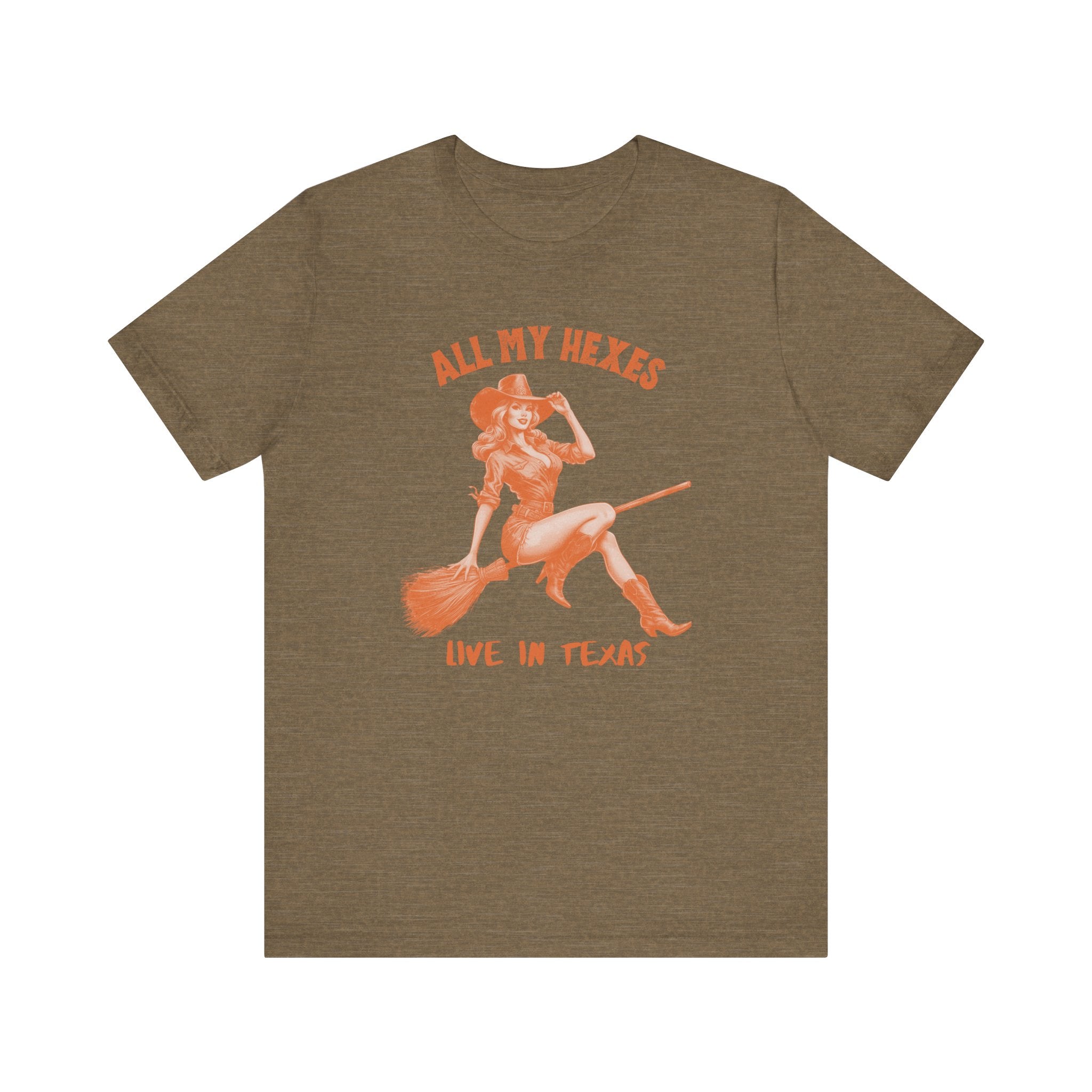Witch Cowgirl Tee, Western Halloween T-Shirt, Witchy Vibes by PopCultureByDesign36