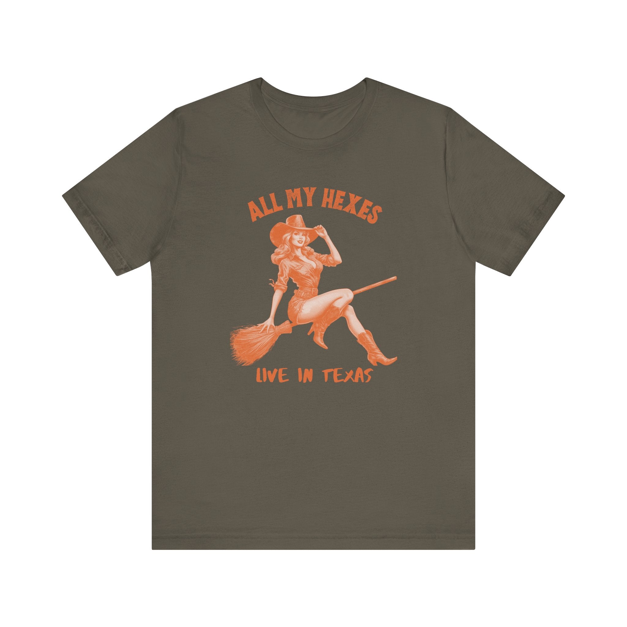 Witch Cowgirl Tee, Western Halloween T-Shirt, Witchy Vibes by PopCultureByDesign36