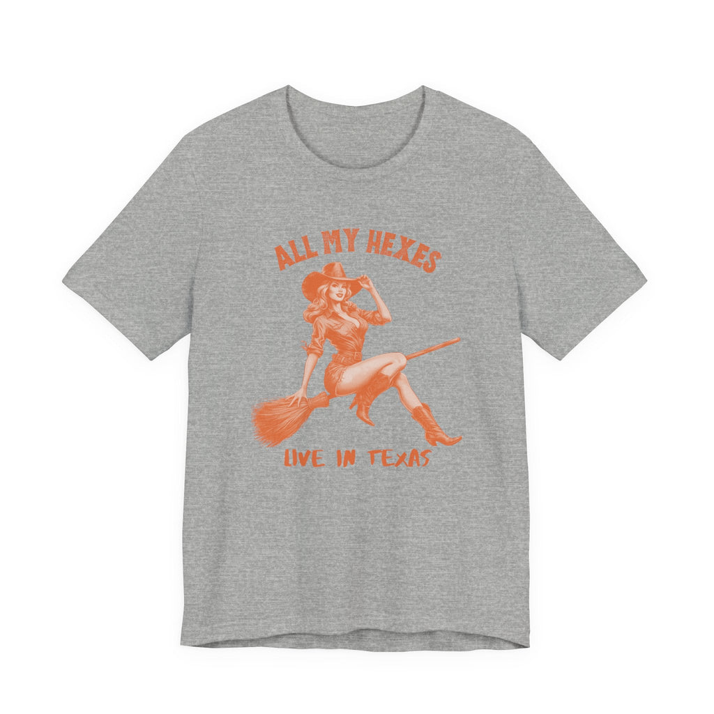 Witch Cowgirl Tee, Western Halloween T-Shirt, Witchy Vibes by PopCultureByDesign36