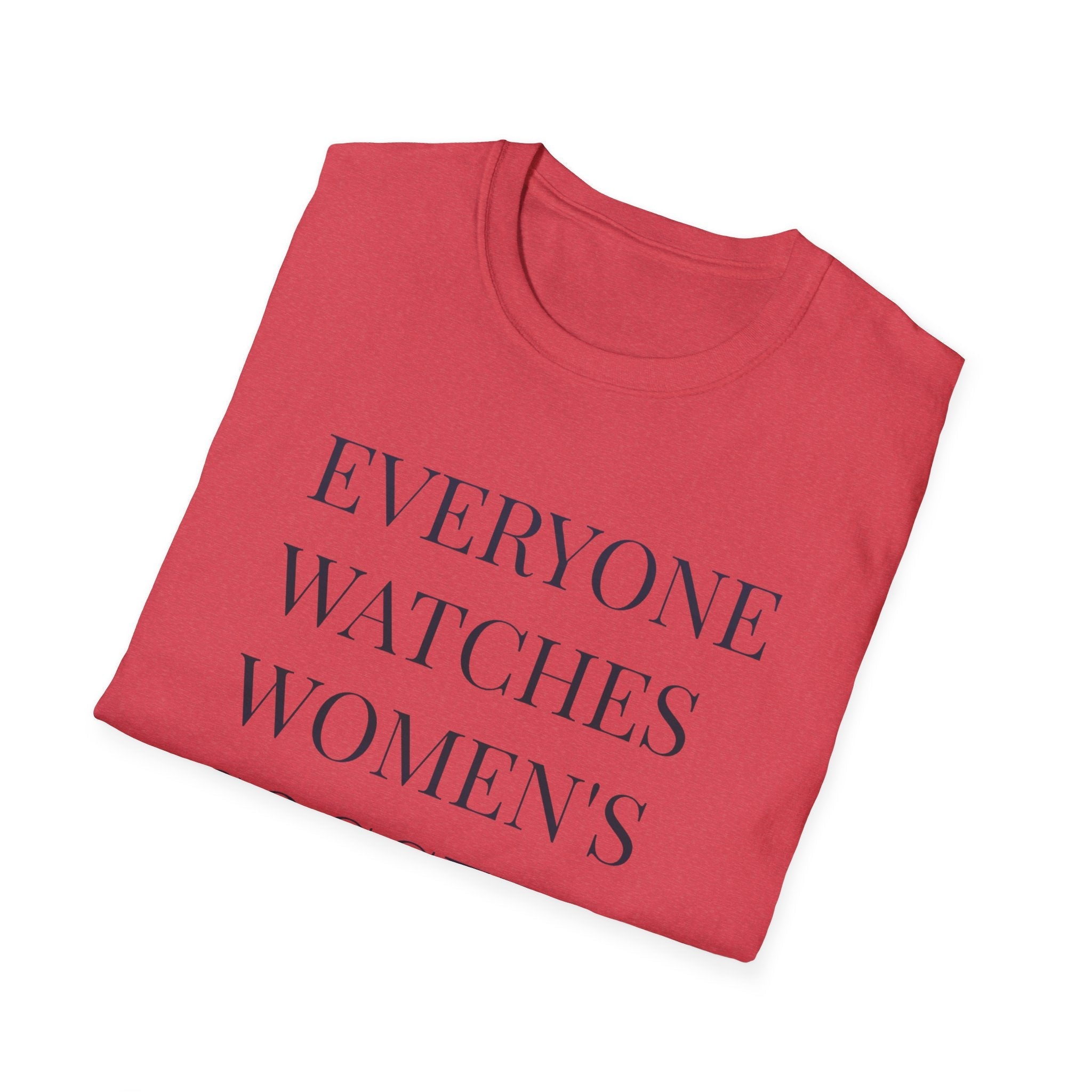 Womens Soccer T-Shirt, Female Athlete Sports Women's Sports by PopCultureByDesign36