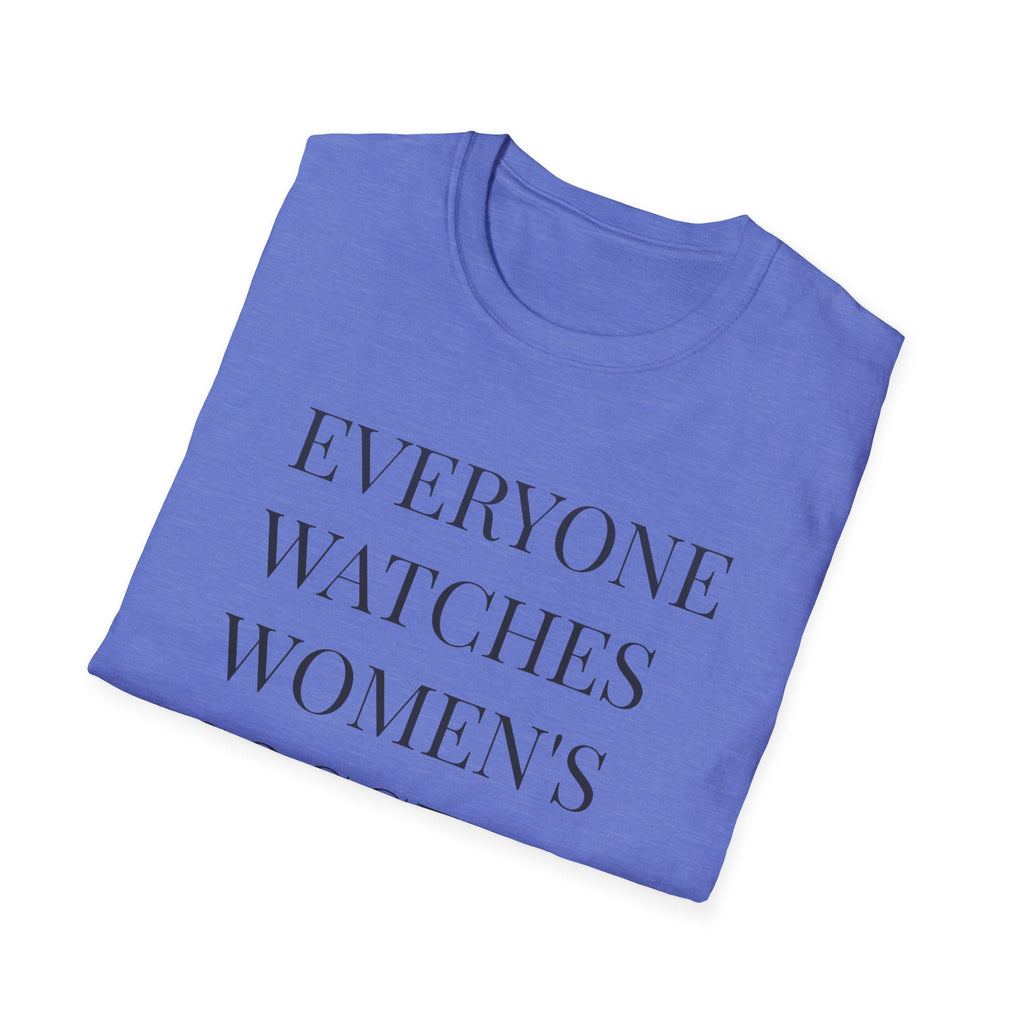 Womens Soccer T-Shirt, Female Athlete Sports Women's Sports by PopCultureByDesign36