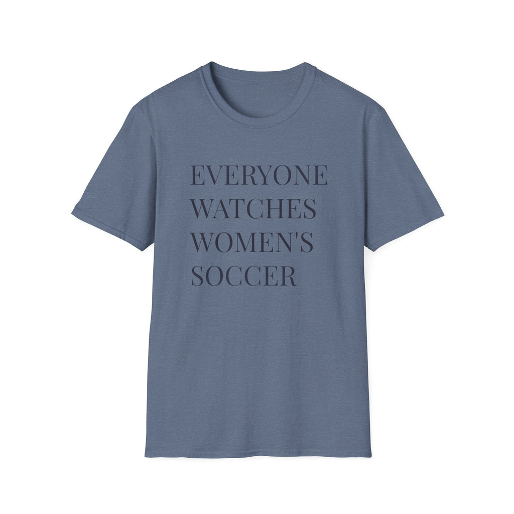Womens Soccer T-Shirt, Female Athlete Sports Women's Sports by PopCultureByDesign36