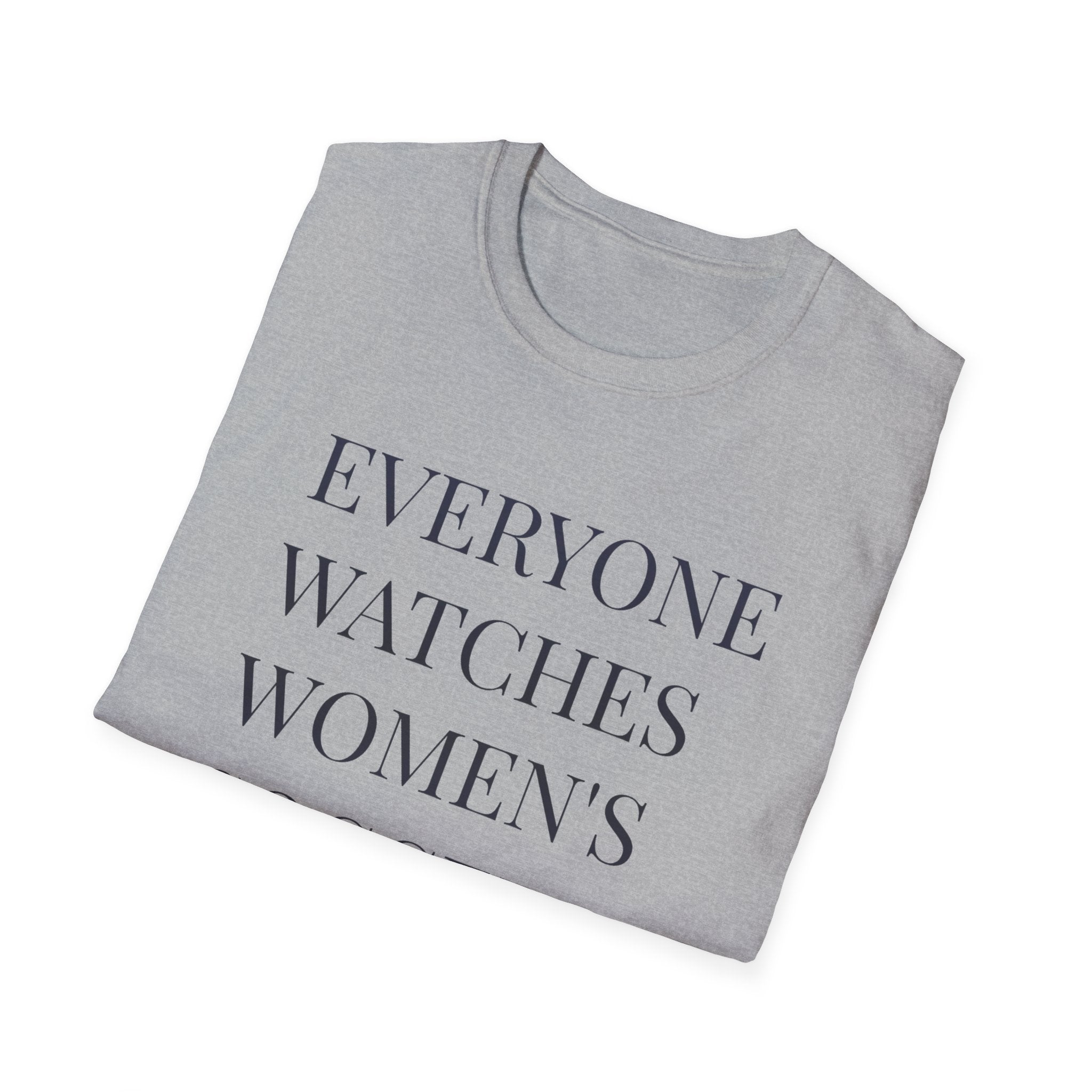 Womens Soccer T-Shirt, Female Athlete Sports Women's Sports by PopCultureByDesign36