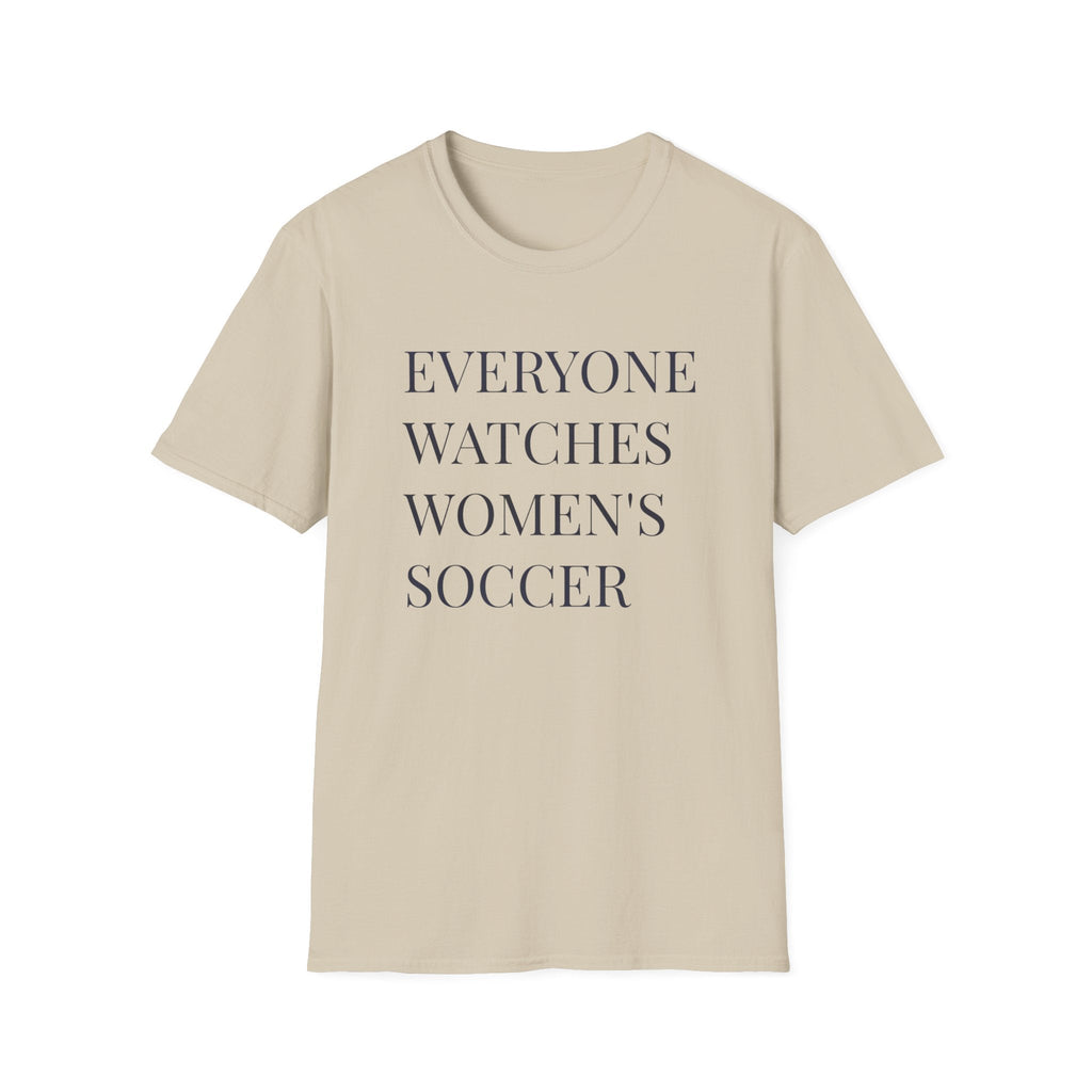 Womens Soccer T-Shirt, Female Athlete Sports Women's Sports by PopCultureByDesign36
