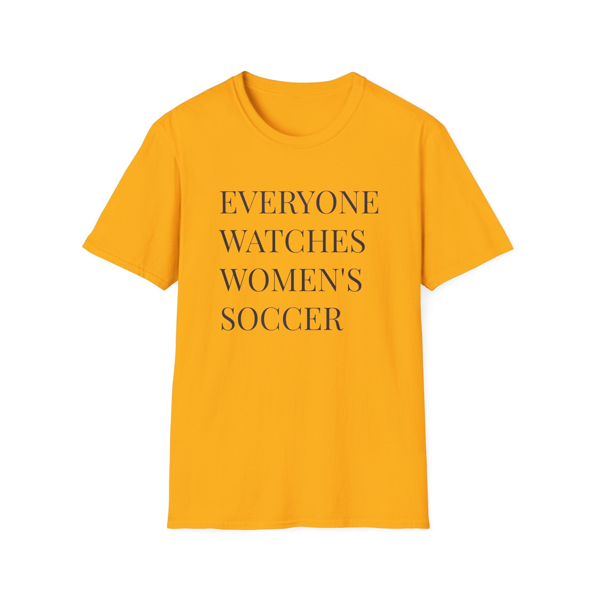 Womens Soccer T-Shirt, Female Athlete Sports Women's Sports by PopCultureByDesign36