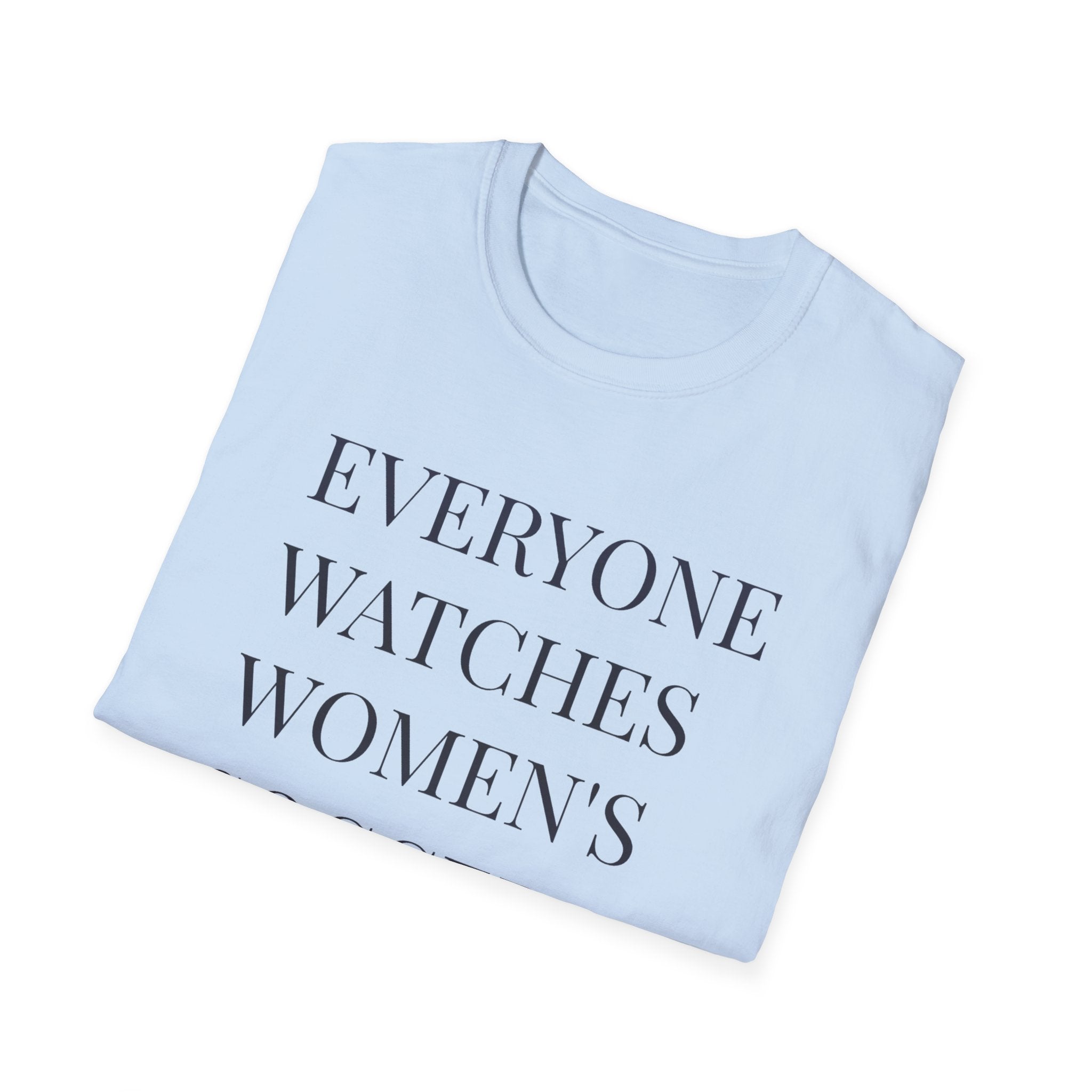 Womens Soccer T-Shirt, Female Athlete Sports Women's Sports by PopCultureByDesign36