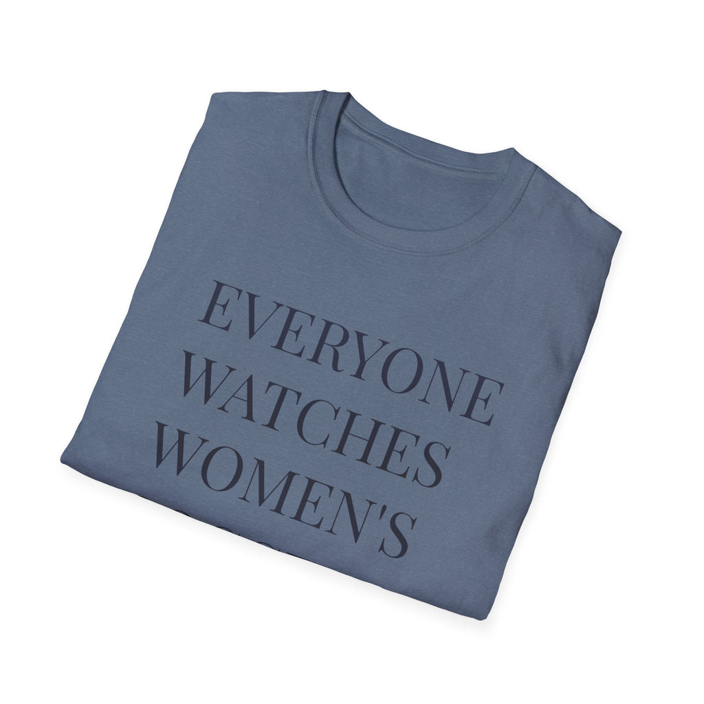 Womens Soccer T-Shirt, Female Athlete Sports Women's Sports by PopCultureByDesign36