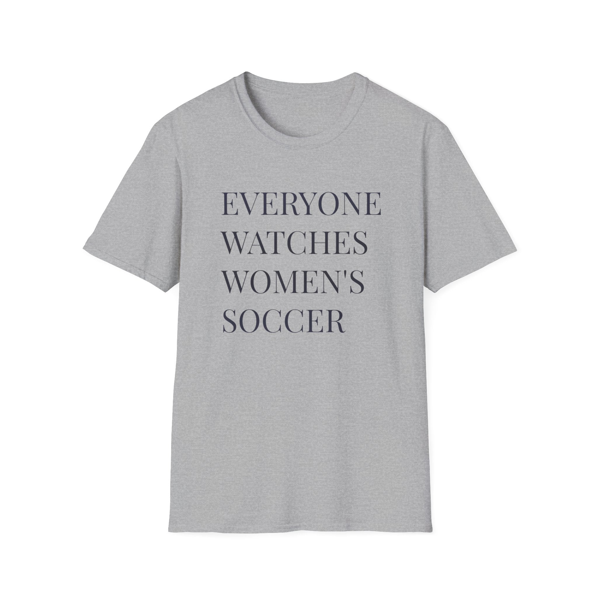 Womens Soccer T-Shirt, Female Athlete Sports Women's Sports by PopCultureByDesign36
