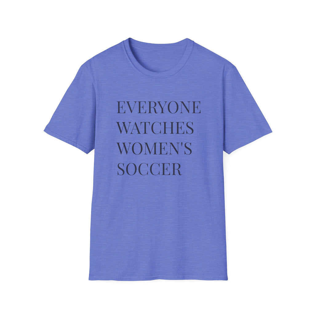 Womens Soccer T-Shirt, Female Athlete Sports Women's Sports by PopCultureByDesign36