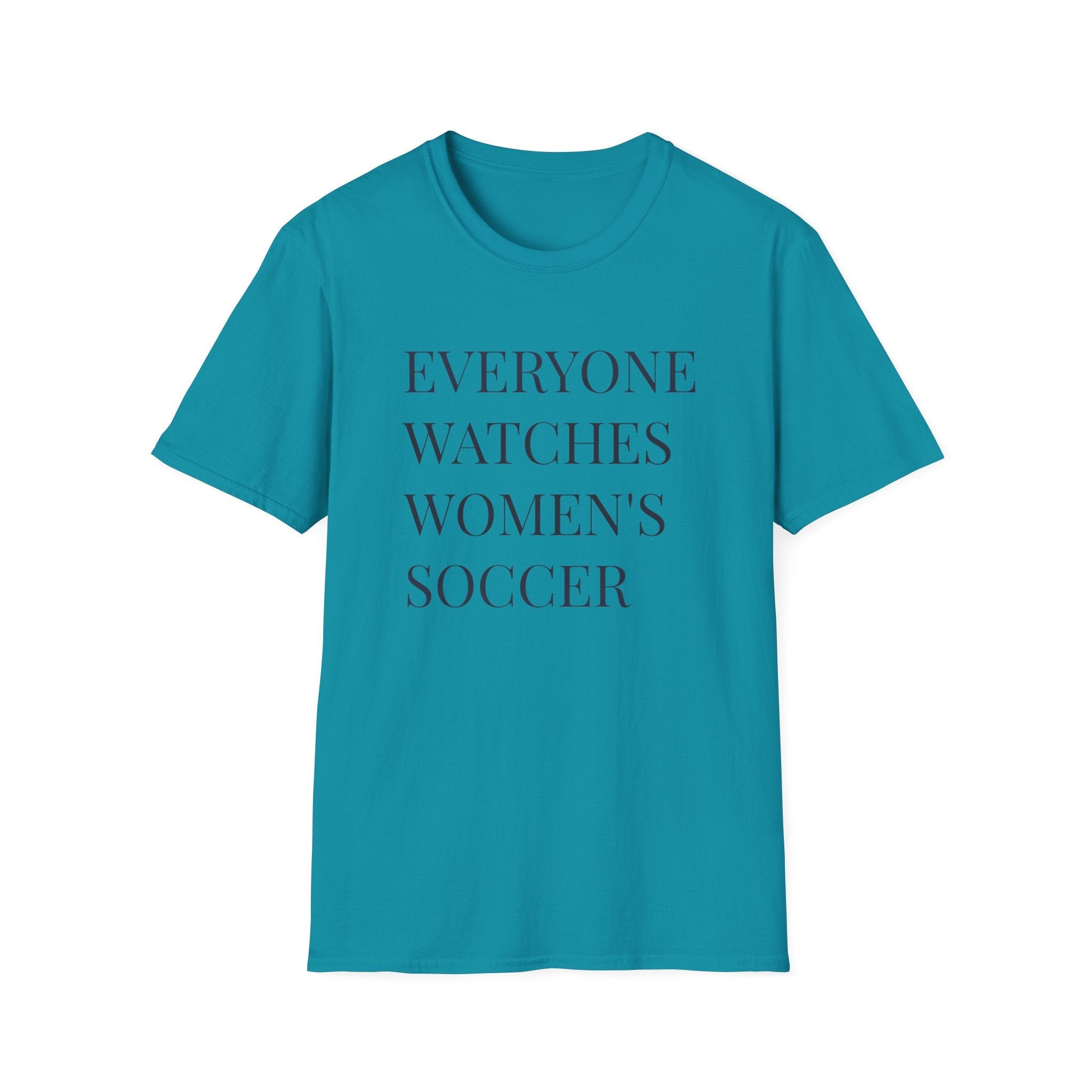 Womens Soccer T-Shirt, Female Athlete Sports Women's Sports by PopCultureByDesign36