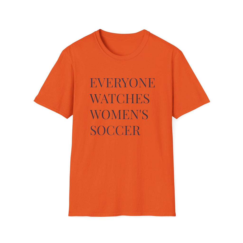 Womens Soccer T-Shirt, Female Athlete Sports Women's Sports by PopCultureByDesign36