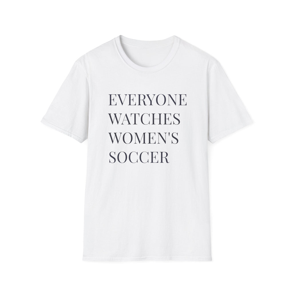 Womens Soccer T-Shirt, Female Athlete Sports Women's Sports by PopCultureByDesign36