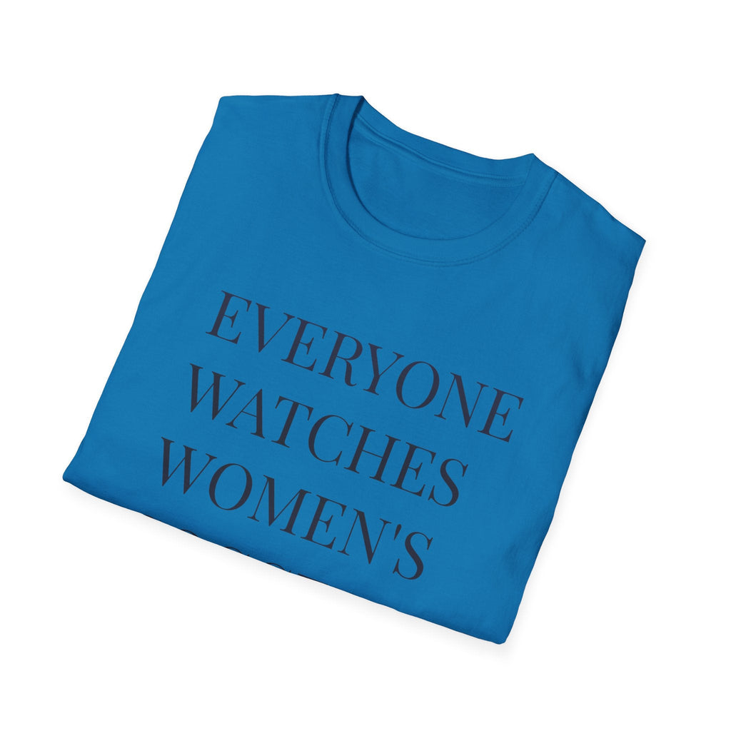 Womens Soccer T-Shirt, Female Athlete Sports Women's Sports by PopCultureByDesign36