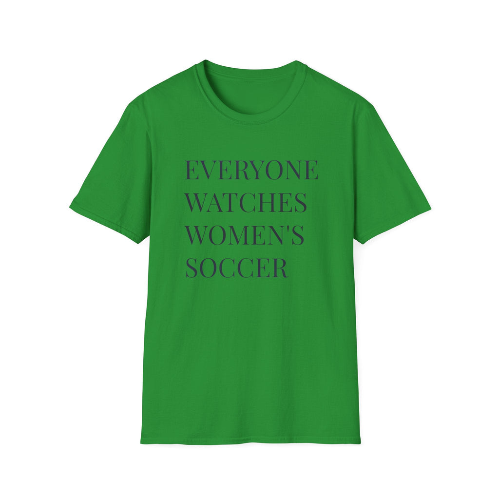 Womens Soccer T-Shirt, Female Athlete Sports Women's Sports by PopCultureByDesign36