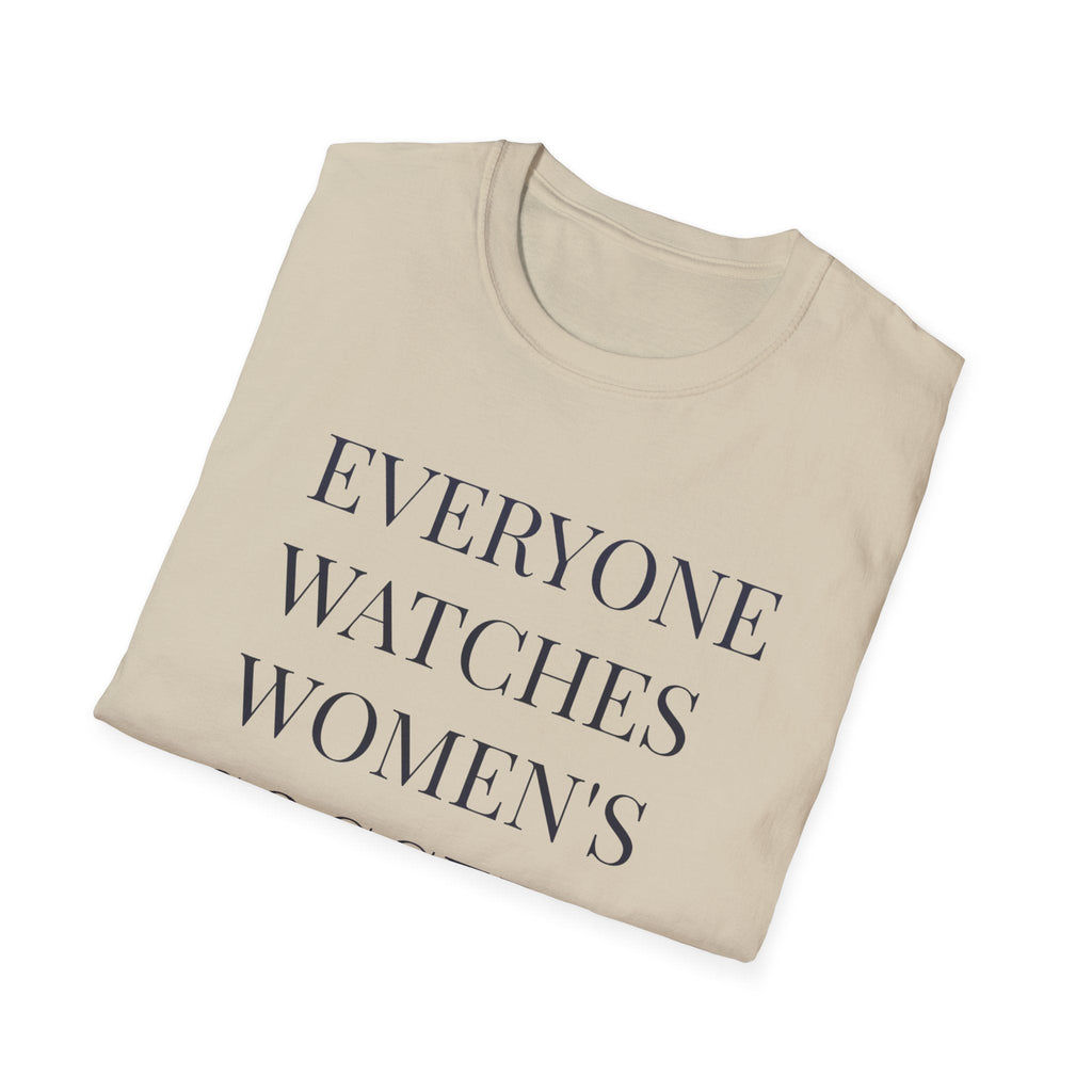 Womens Soccer T-Shirt, Female Athlete Sports Women's Sports by PopCultureByDesign36