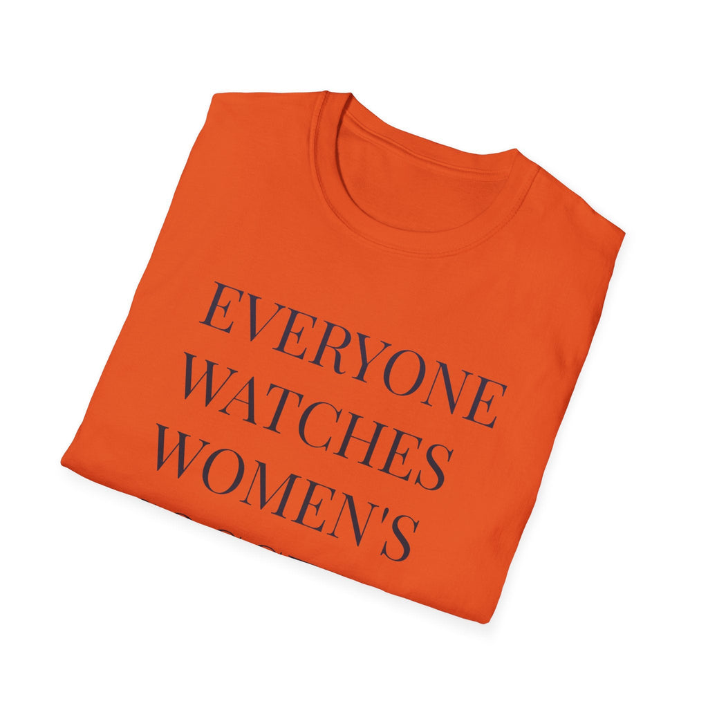 Womens Soccer T-Shirt, Female Athlete Sports Women's Sports by PopCultureByDesign36