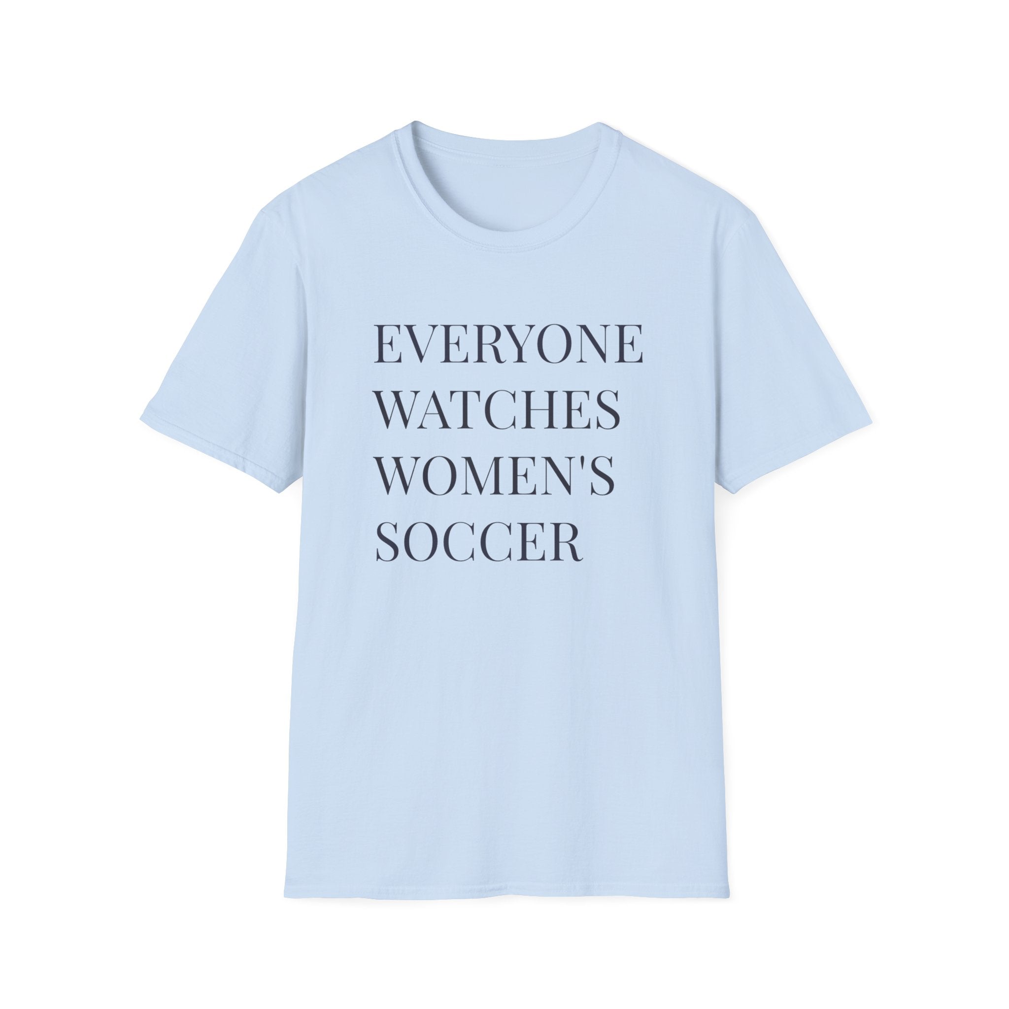 Womens Soccer T-Shirt, Female Athlete Sports Women's Sports by PopCultureByDesign36