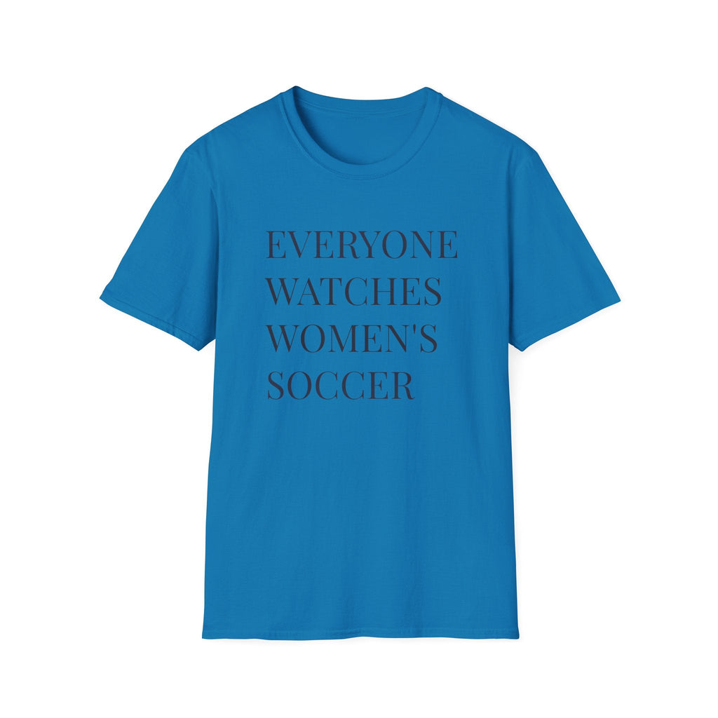 Womens Soccer T-Shirt, Female Athlete Sports Women's Sports by PopCultureByDesign36