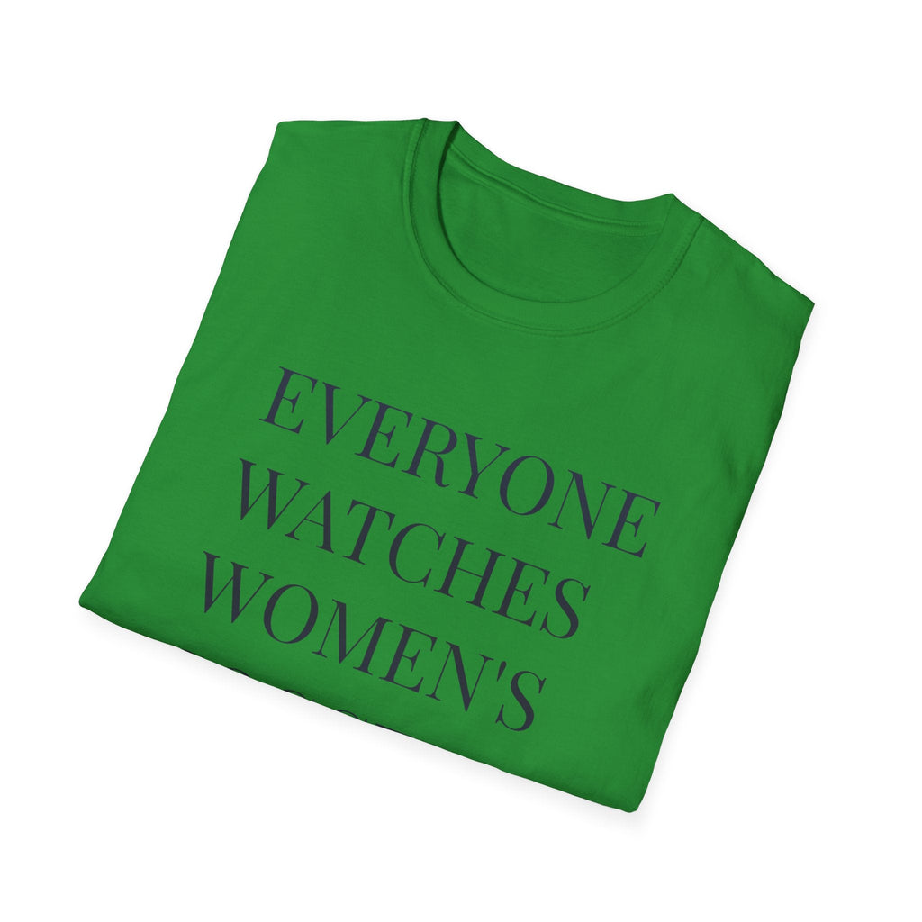 Womens Soccer T-Shirt, Female Athlete Sports Women's Sports by PopCultureByDesign36