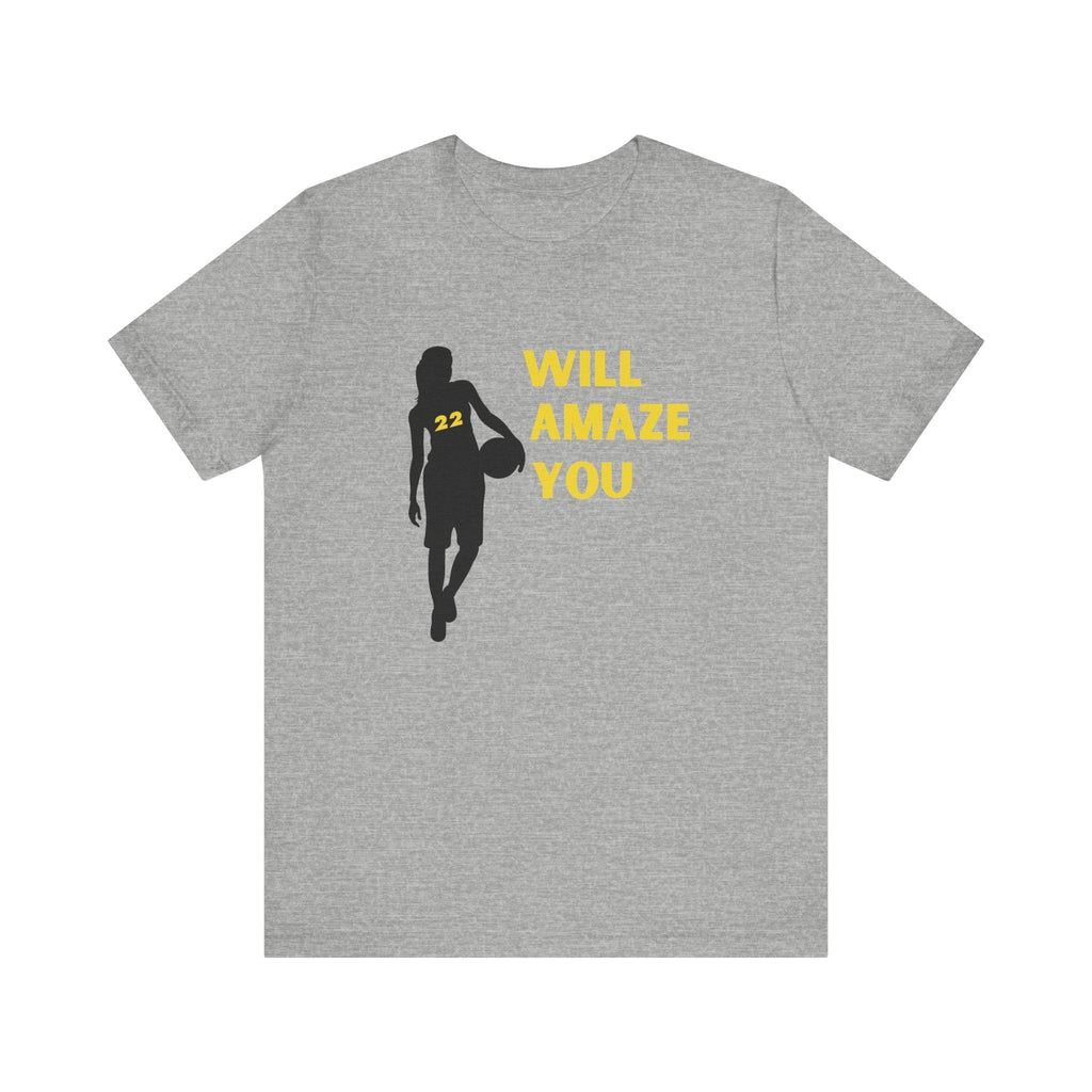 Womens Sports Shirt, 22 Shirt, WNBA Fan Shirt, Basketball Fan Shirt by PopCultureByDesign36