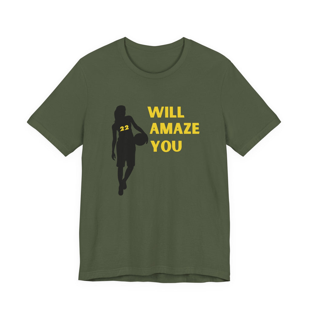 Womens Sports Shirt, 22 Shirt, WNBA Fan Shirt, Basketball Fan Shirt by PopCultureByDesign36