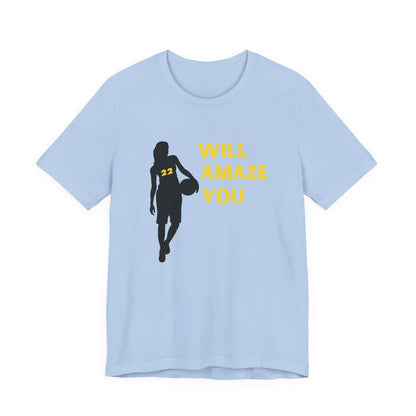 Womens Sports Shirt, 22 Shirt, WNBA Fan Shirt, Basketball Fan Shirt - Popbydesign